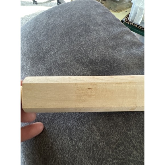 Le Creuset Mini Wooden Recipe Holder Rolling Pin Stand 8" Collectible - Picture 6 of 8